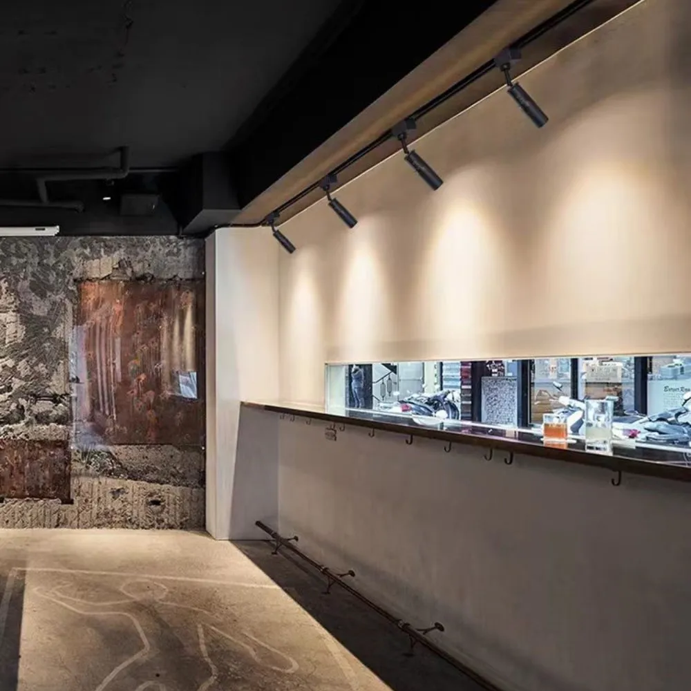 LED 조명 360도 회전 줌 스포트라이트, 초점 가정용 천장 조명 COB 조명, 회사 레스토랑 매장