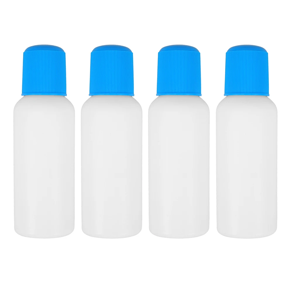

4pcs 100ml Sponge Plastic Squeeze Bottles Empty Refillable Travel Glue Dauber Cleaning Laboratory Bottle