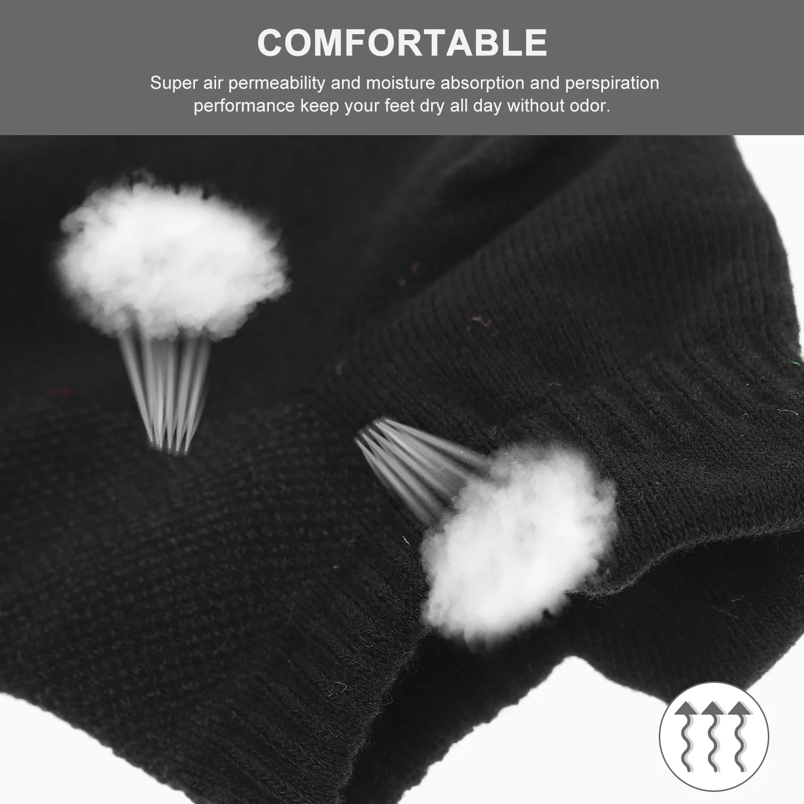 

4Pairs Combed Cotton Low-Cut Running Socks Unisex Breathable Sports Socks All Season Ankle All Season Stocking