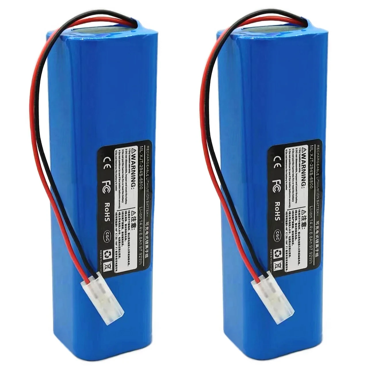 100%Original 6500mAh Battery INR18650 M26-4S2P For ROEMO SYB2 Robot Vacuum Cleaner Replace the battery