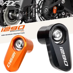 For KTM 1290 890 790 390 SUPER ADVENTURE S R T 1290 SUPER DUKE R RR MotorcycleFront Rear Wheel ABS Sensor Protection Guard Cover