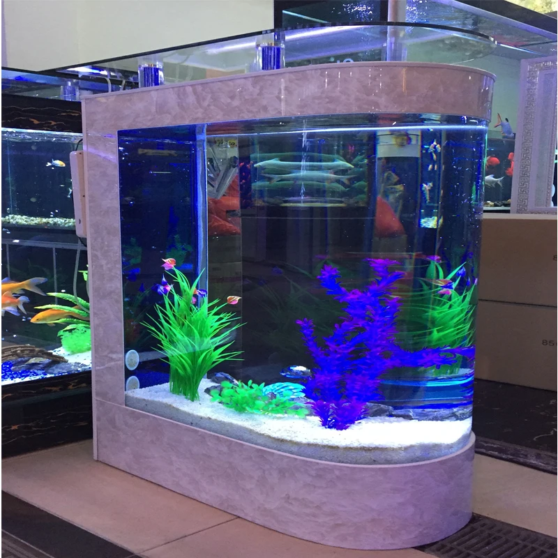 

Customized Marine Large 200 Gallon Fish Aquarium, Factory Direct Sale Indoor Household Large Acrylic Fish Tank