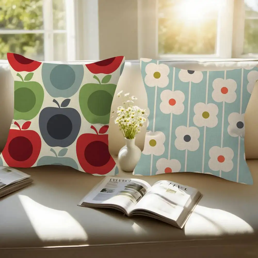 classic brand O-o-orla Kiely  Pillow Cover for Bedroom Room and Living Room Sofa Decorative Cushion Cover