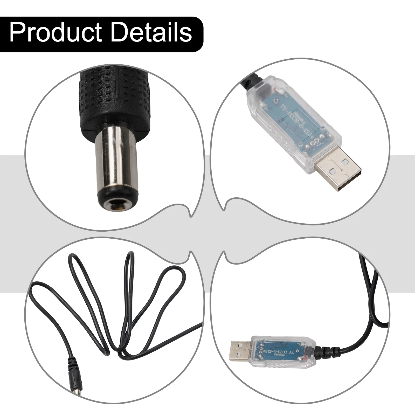 1pc câble de chargement pour voiture ménage aspirateur ST-6101 120W USB câble de chargement fil accessoires maison aspirateur pièces