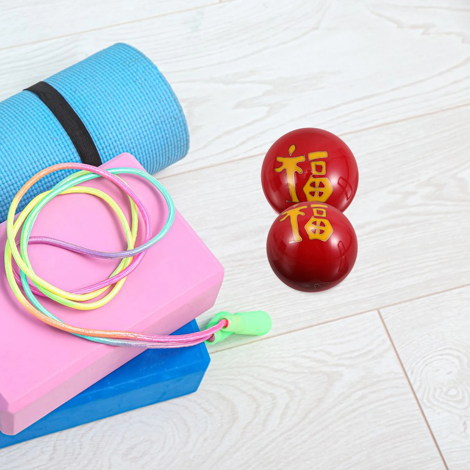 

Hand Exercise Massage Balls Deluxe Enamel Handmade Portable Relaxation Massage Tool for Office Hand Strengthening