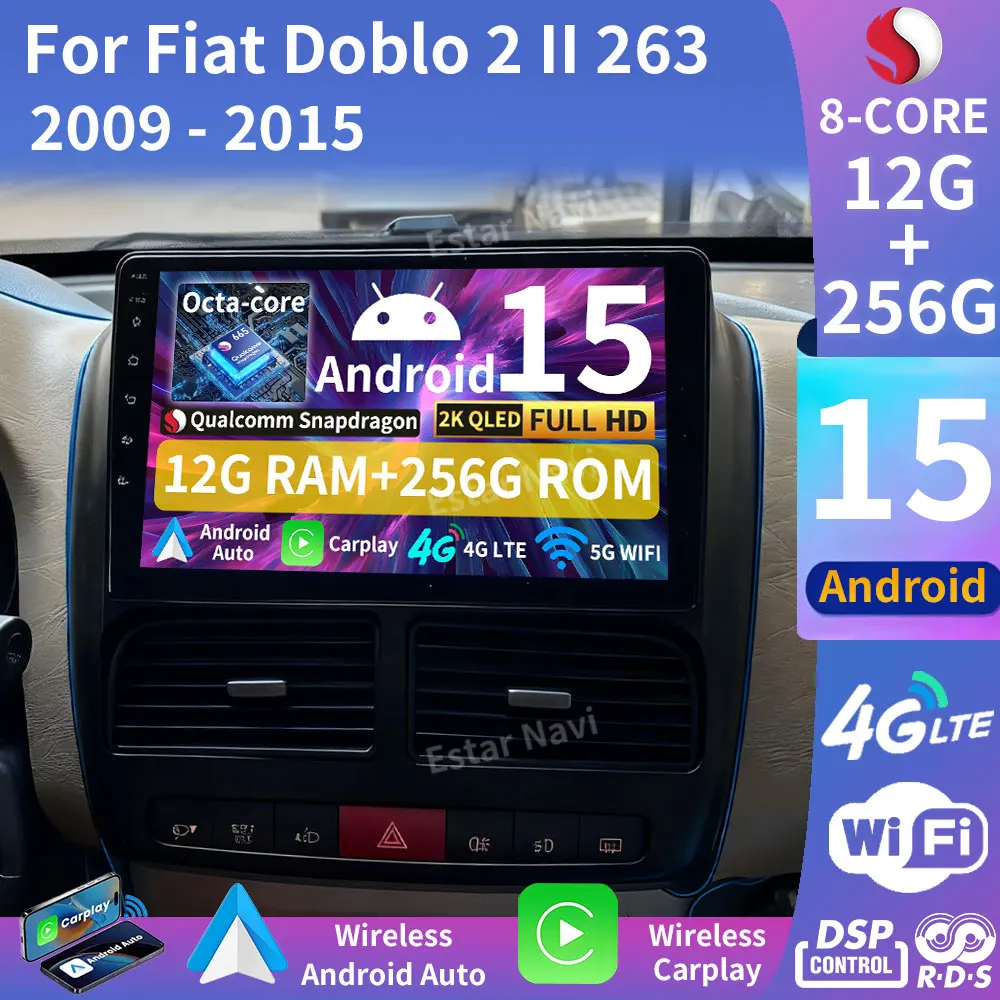 Android 15 Car Radi…