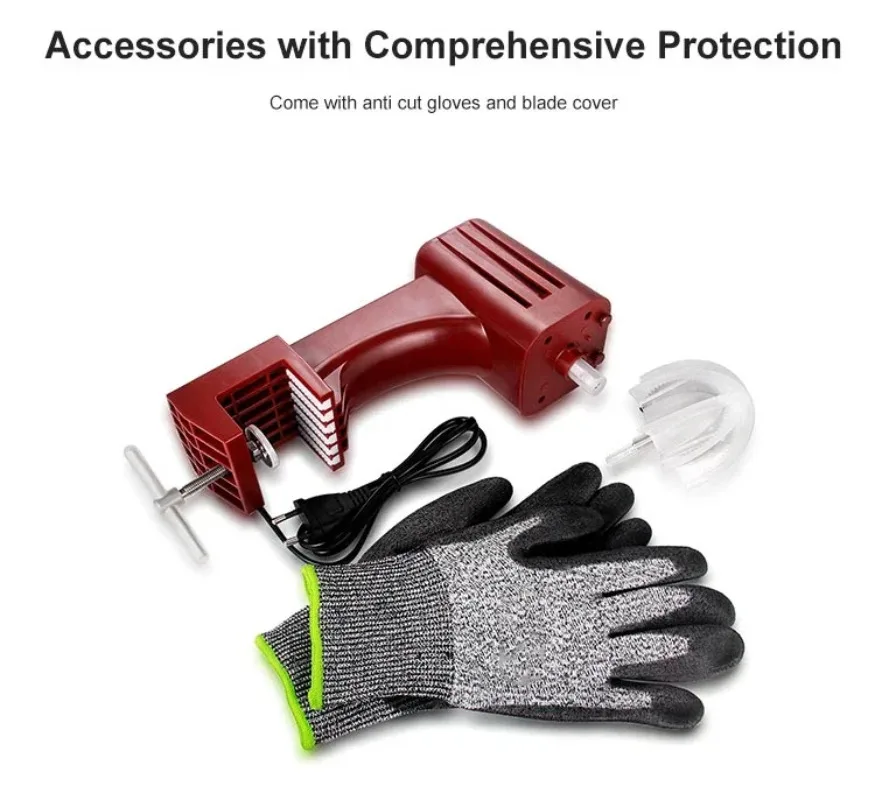 Best Selling Automatic Operate By Electricity Coconut Scraper with Comprehensive Protection Accessories