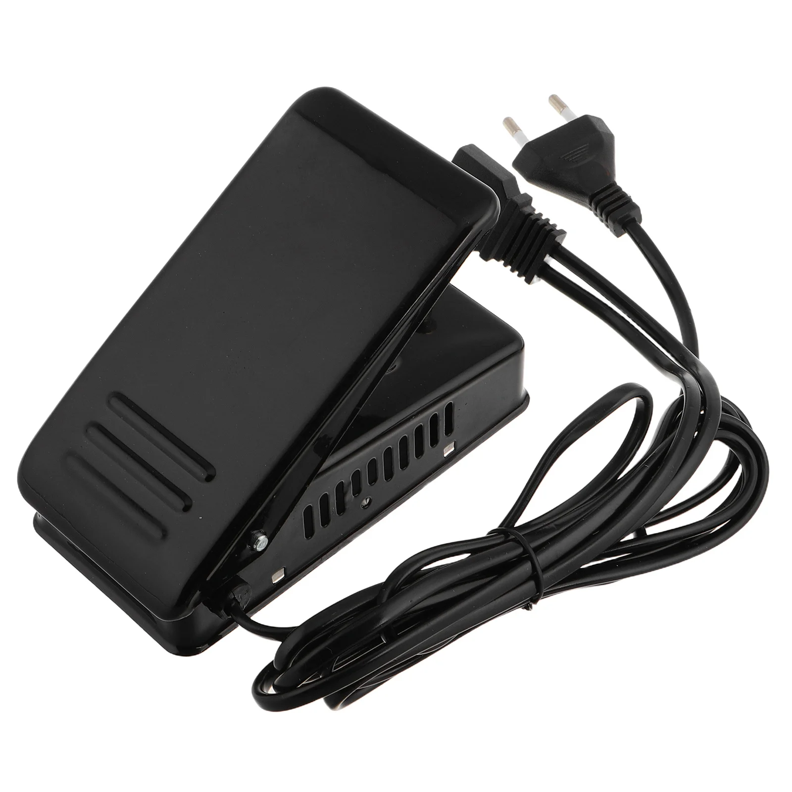 

Black Iron 3-Hole Foot Pedal For Sewing Machine Replacement Power Cord Durable Non-Slip Pad Sewing Machine Foot Control