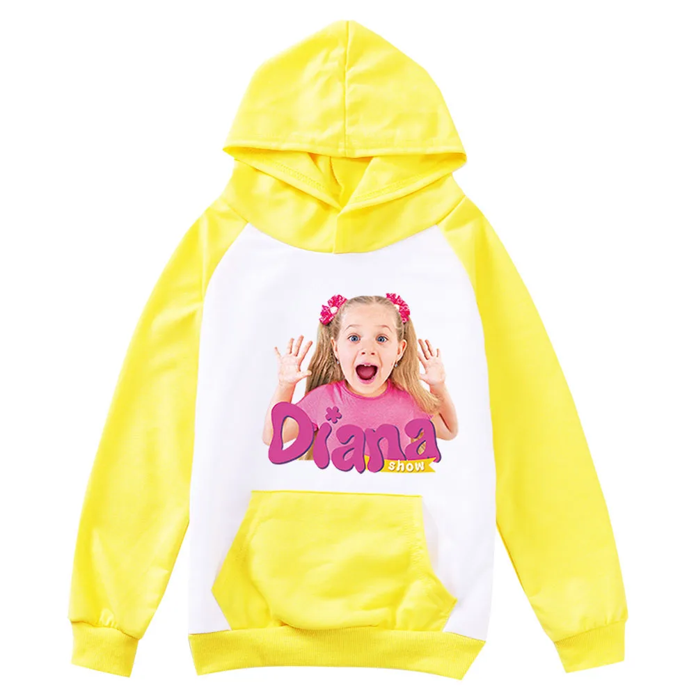 Diana and Roma Girls Cotton Full Sleeves Hoodies Sweatshirts Spring Autumn Tops Clothes T Shirt Girls Costume Clothing 3-16Y