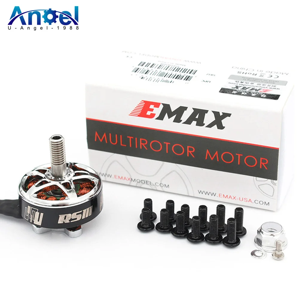 

Emax RS III Series 2207 2306 1800KV 2100KV 2500KV 3-6S Brushless Motor For 5 Inch RC Drone FPV Freestyle Quadcopter Drones