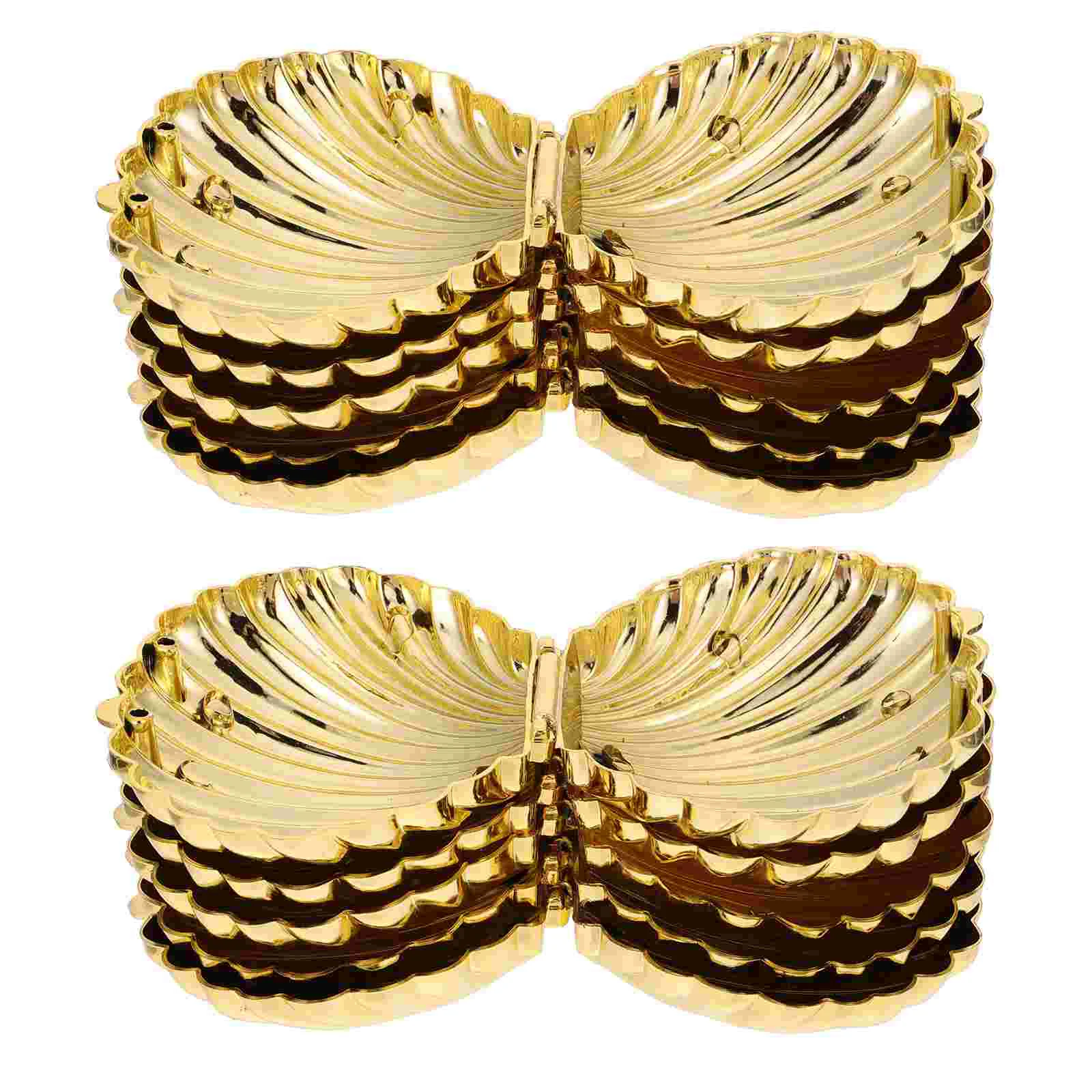 10 pçs forma de concha caixa de doces caixa de lembranças de casamento caixas de presente de chá de bebê decoração de festa de aniversário suprimentos recipiente de biscoitos