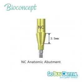 NC Anatomic Abutment, 0°, GH 3.5 (131020)