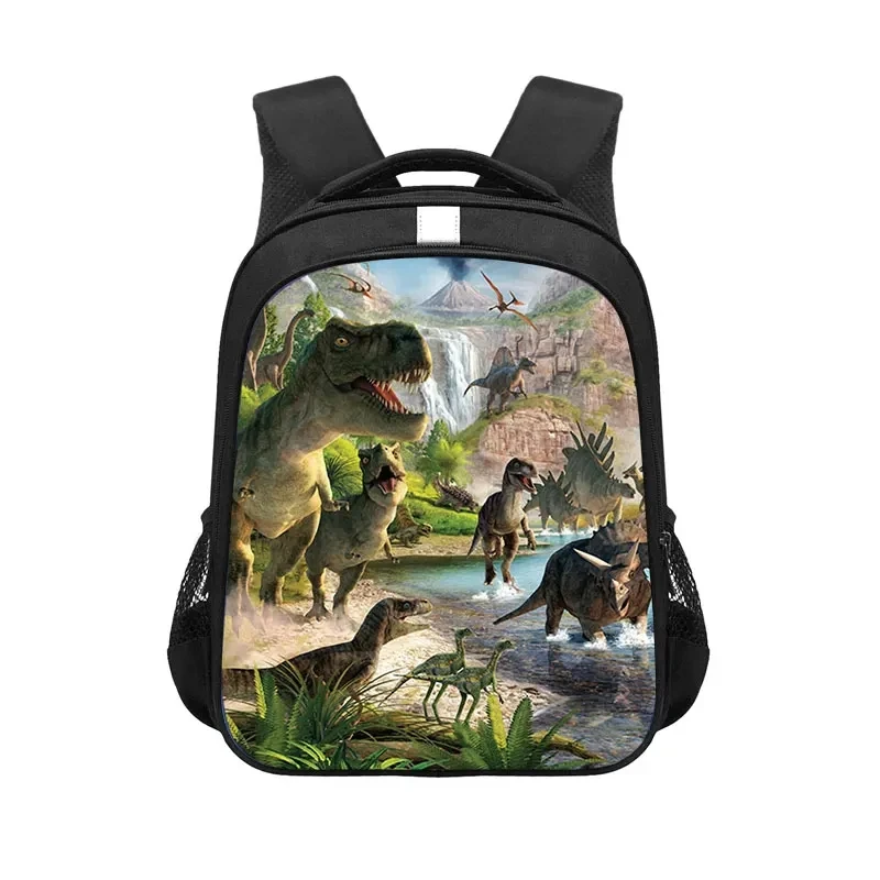 Mochila de dinossauro mágica infantil, presente para crianças meninos meninas bolsa de jardim de infância