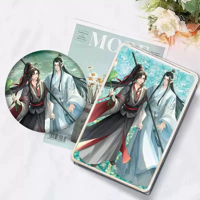 

Grandmaster of Demonic Cultivation Lan Wangji Wei Wuxian, аниме, значок для косплея, брошь, зыбучий песок, акриловая подставка для кирпича, подарок