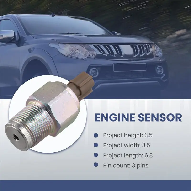 Customer Favorite Fuel Rail High Pressure Sensor Regulator For Isuzu 4HK1 6HK1 Engine L200 Pickup 2.5 D TD 499000-616