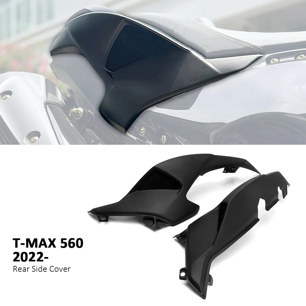 

Motorcycle Panel Tail Side Fairing Cowl Rear Passenger Seat Side Cover For Yamaha TMAX 560 TMAX560 T-MAX 560 T-MAX560 2022-2024