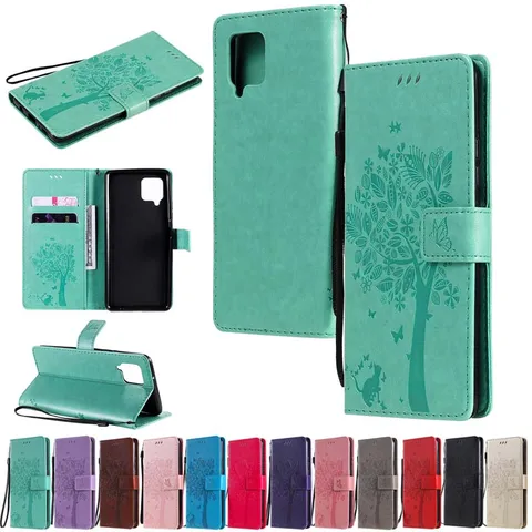 Чехол-кошелек для Samsung Galaxy A52S A02S A12 A22 4G A32 A52 A72 A14 A24 A34 A54 5G Flip PU Leather Phone Cover Capa — фото модели