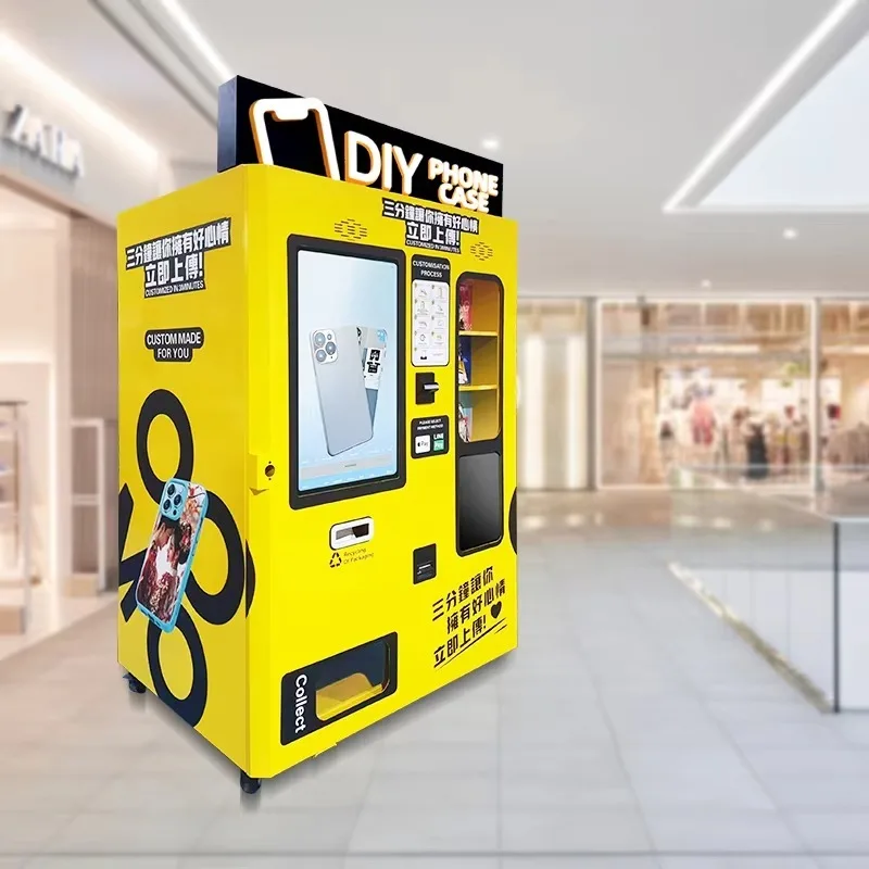 حار بيع آلة شخصية بدون طيار لآلة بيع طباعة حالة الهاتف الشارع التجارية