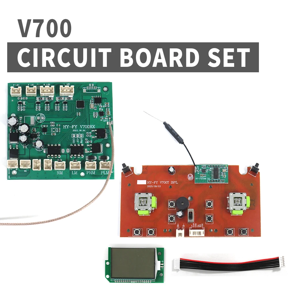 

Официальные оригинальные аксессуары Flytec V700 500M, набор печатных плат для лодки с приманкой, набор запасных частей для приема и передачи