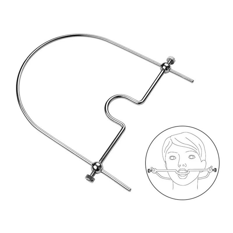 Adjustable Open Mouth Gag BDSM Bondage Restraints Breathable Ring Harness Strap Sex Toys For Couples Women Oral Gags Cosplay