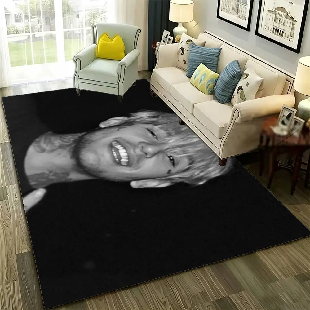 Rapper L-Lil P-Peep Floor Mat Bathroom Absorbent Mat Rugs Simple Door Dirt-resistant Mat Home Kitchen Mat