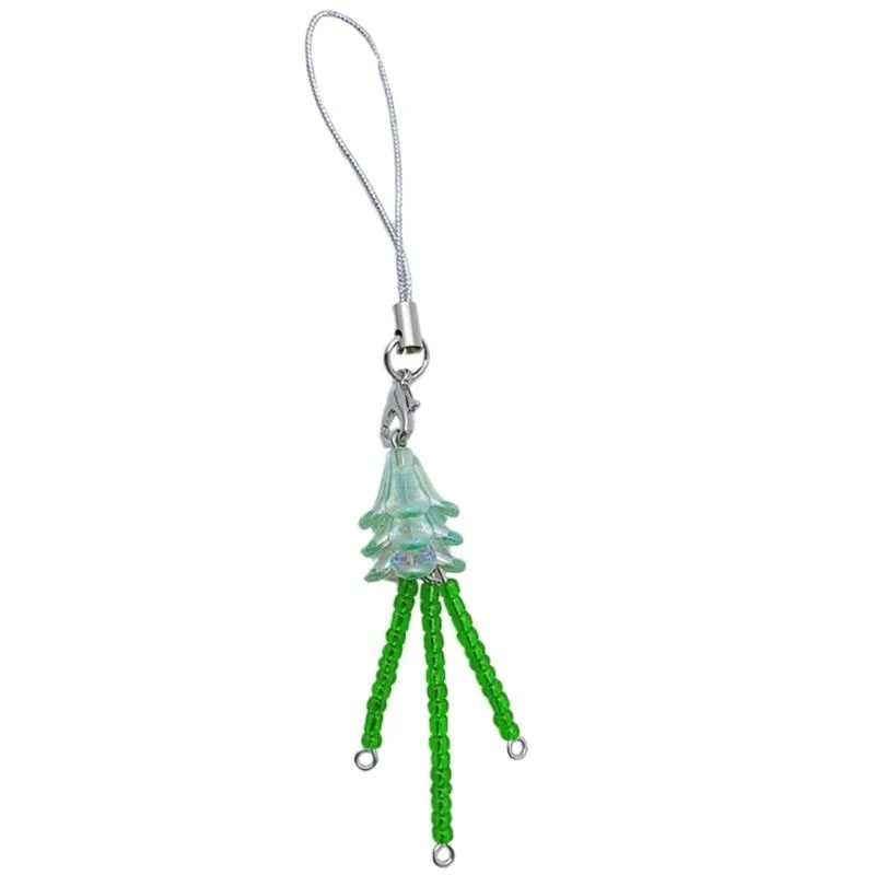 

Y2GD Phone Chain Unique Christmas Tree Phone Charm Trendy Phone Pendant Phone Jewelry