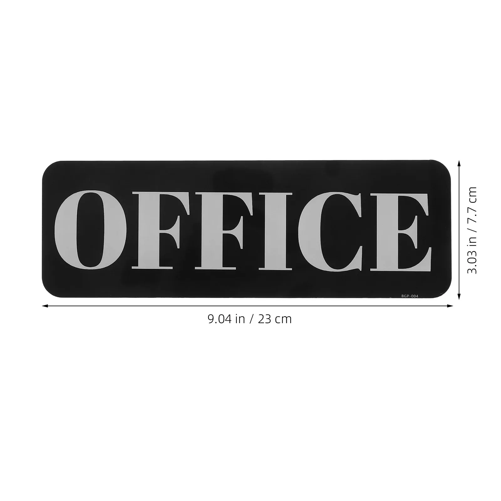 Acrylic Office Door Sign Self Adhesive Modern Business Home Conference Room Commercial Workspace Signage Sticker