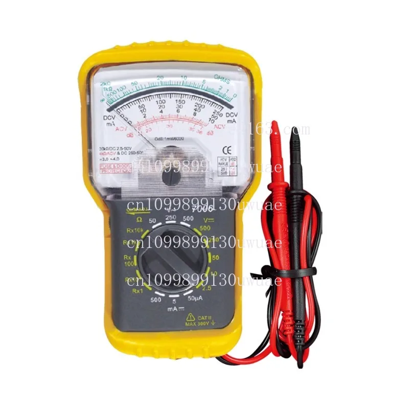 

Pointer Multimeter Electrician Multimeter Inner Magnetic Meter Integrated Shock Sheath KT-7006