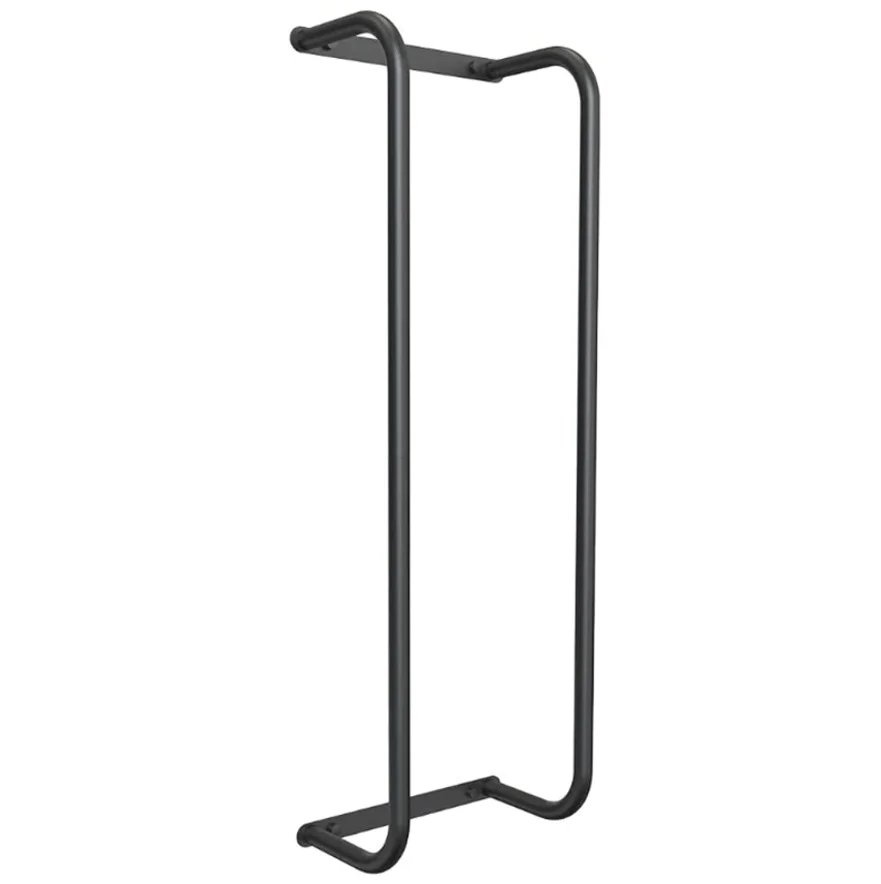 304 stainless steel bath towel rack Vertical towel holder Bathroom wall towel storage brushed gold