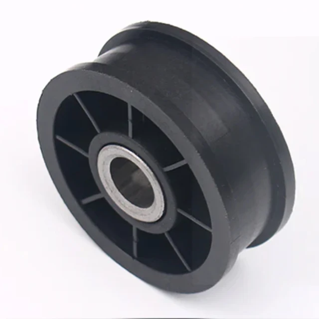 Electric plastic laundry dryer belt tensioner replacement for domestic and commercial use