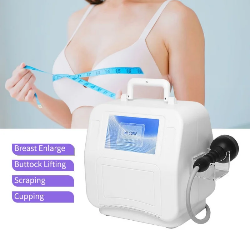 

Physical Breast Enlarger Vacuum Cupping Therapy Breast Enlargement Gua Sha Big Breast Enhance Hip Tightening Machine