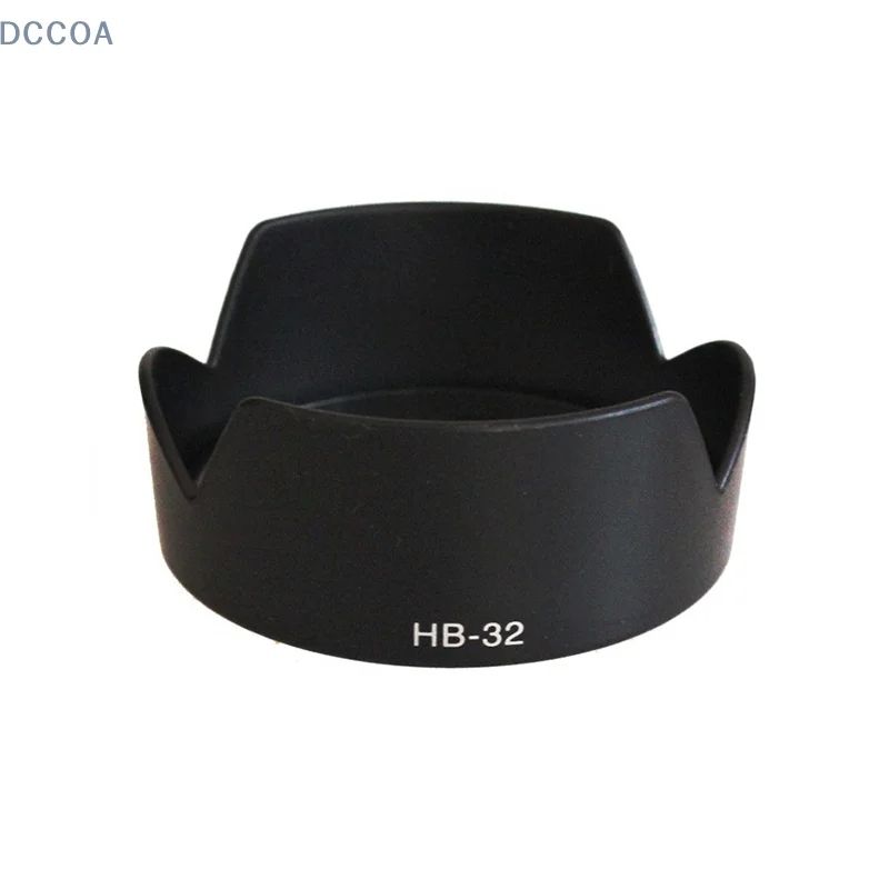 Lens Hood For Nikon HB-32 DX AF-S 18-70mm 18-105mm 18-135mm 18-140mm ED Bayonet Camera Lens Hoods Accessories