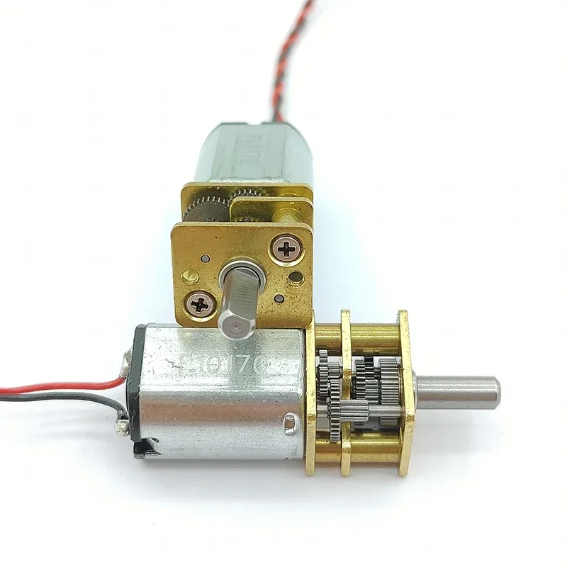 GA12-N20 Micro N20 Gear Reducer Motor DC 3V 3.7V 5V 6V 68RPM Slow Speed Mini 12mm Full Metal Gear Box Motor DIY Robot Smart Car
