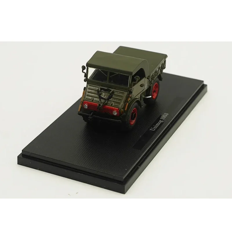 Diecast 1:43 Scale Unimog U401 Off Road Vehicle Alloy Car Model Finished Product Simulation Toys Gift Static Model Display