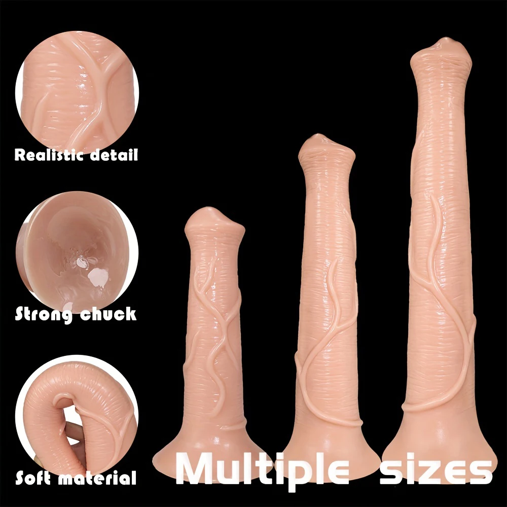 Animals Dildos For Women Masturbation Sex Toys Realistic Horse Dildo Long Dick Big Penis Huge Anal Plug Prostate Ass Plug Adults view 5