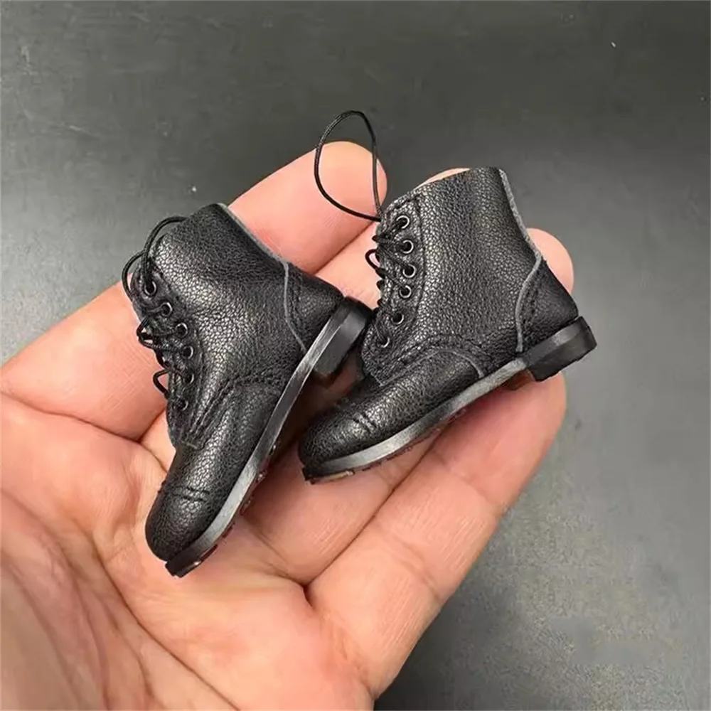 1/6 UJINDOU UD9039 The British Soldier Doll Toys Model Black Leather Hollow Shoe Boots Leg Bandage Accessories For 12