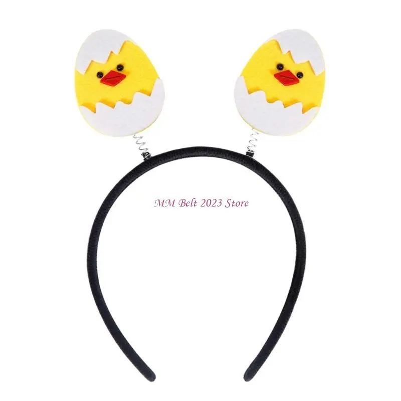 49ME キッド スパンコール バニー耳型ヘッドバンド スパンコール マルチタイプ イースター パーティー ヘアフープ