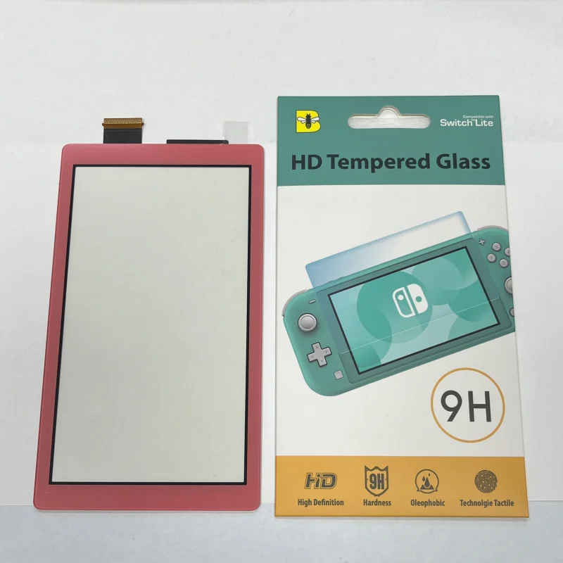 สําหรับ NS Lite LCD Touch Screen Part 0.26 มม.กระจกนิรภัยป้องกันหน้าจอสําหรับ Nintendo SWITCH Lite หน้าจอ LCD ป้องกัน 9H