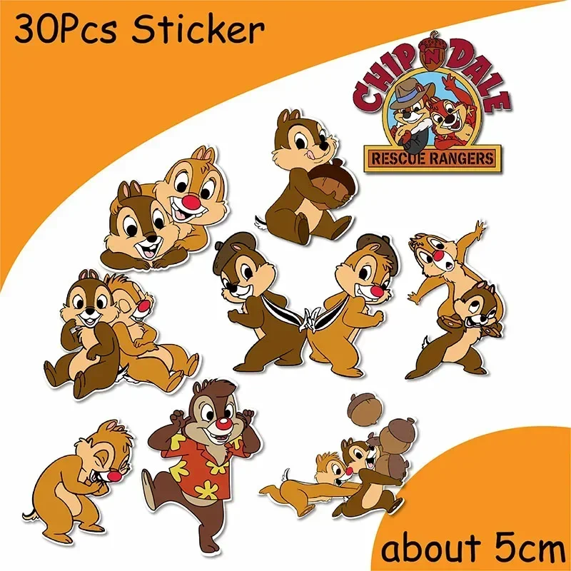 Disney Chip an\' Dale Party Supplies Tableware Set Cup Plates Napkins For Kids Birthday Decoration Boys and Girls Baby Shower