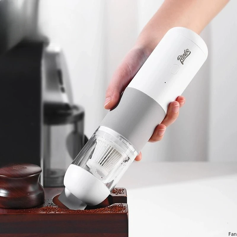 Aspirateur à poussière de café, chargement sans fil, 6000Pa, 130ml, compartiment à poudre, ménage, petit