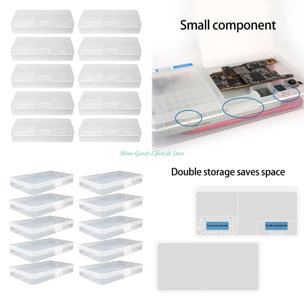 E74E Professional Crushproof Tool Storage Container Water Resistant Plastic Container