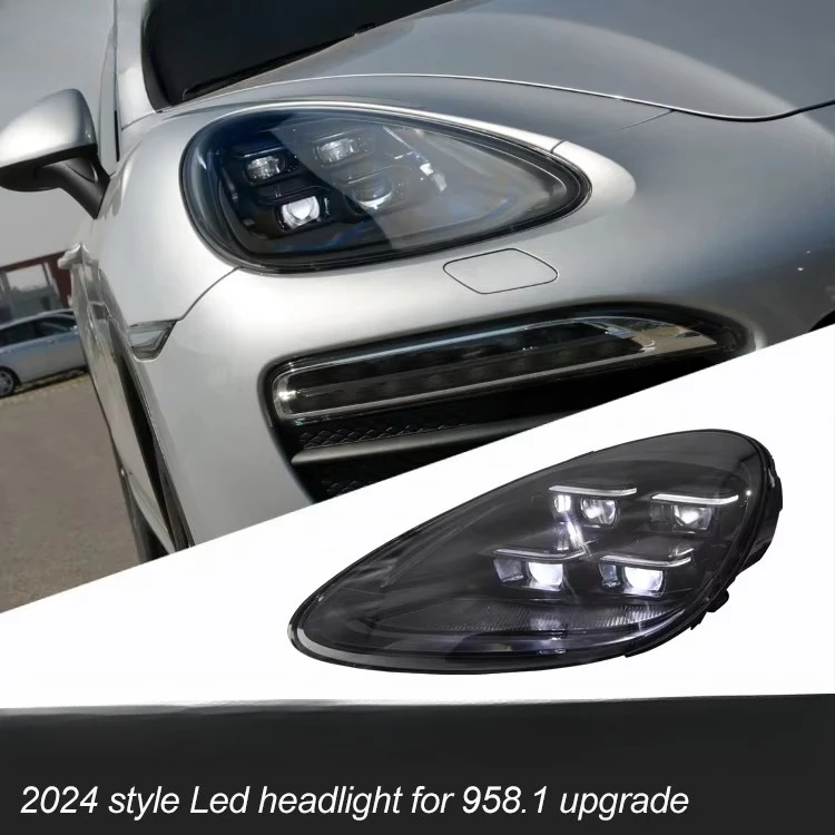 [1979] Factory Direct 2011-2014 958.1 Headlamp Upgrade to 2024 Turbo PDLS Style LED Headlight for  958 Headlights