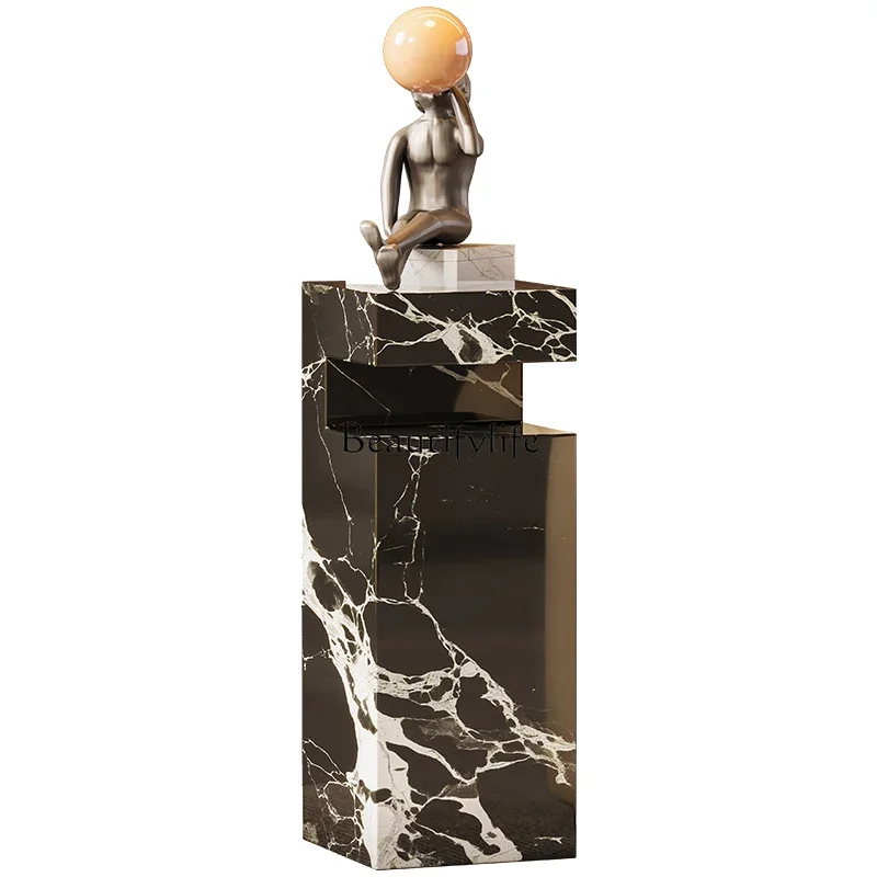 

FG11-*Sofa side shelf high side cabinet light luxury high-end living room high-end art sofa small corner few