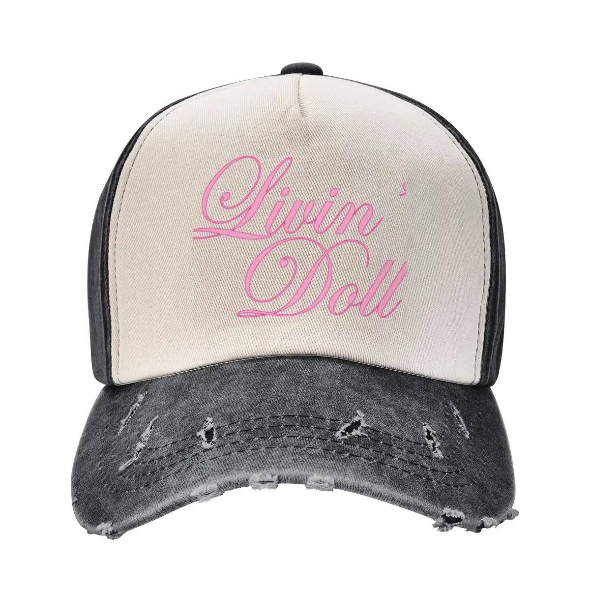 Livin' Doll - Feather MV Baseball Cap Hat Man Luxury Trucker Hat Fishing cap Men Women's