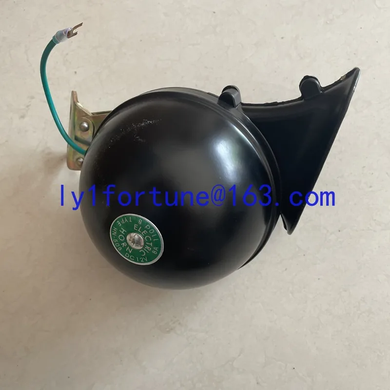 Large single-tone snail horn for 12v24v passenger car, super loud treble horn, electric horn