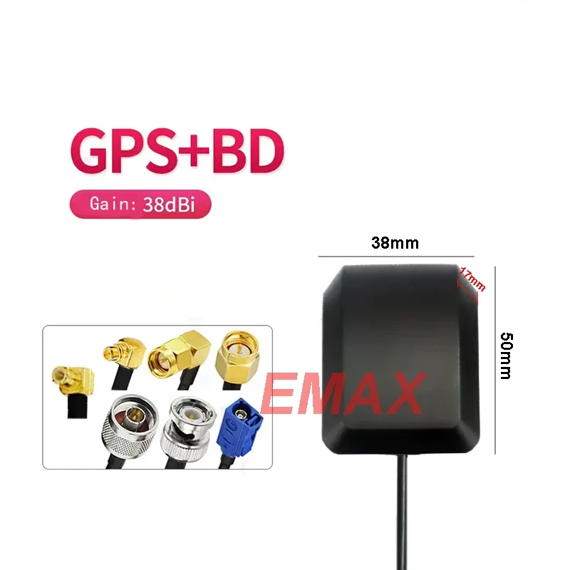 

GPS BD Активная автомобильная внешняя спутниковая антенна SMA TNC Frackra MMCX 3M кабель Мышь Стиль Автомобильная навигационная GPS-антенна