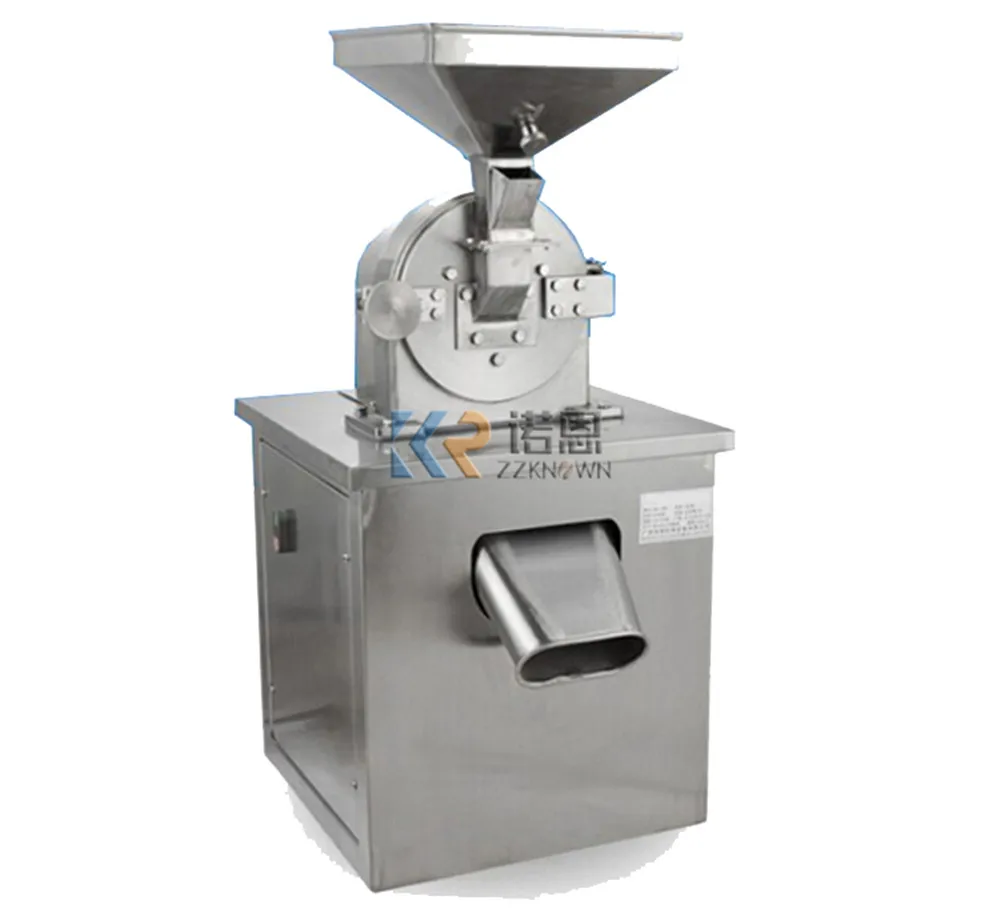 Commercial Automatic Soybean Sugar Dry Ginger Moringa Curry Chili Spice Turmeric Powder Grinder Grinding Mill Machine