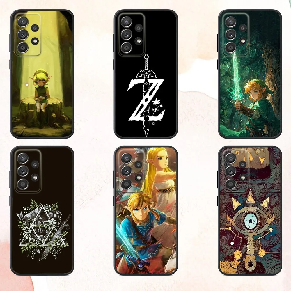 

Game The Legend Of Z-Zeldas Phone Case For Samsung S25,S24,S21,S22,S23,S30,Ultra,S20,Plus,Fe,Lite,Note,10,9,5G Black Cover