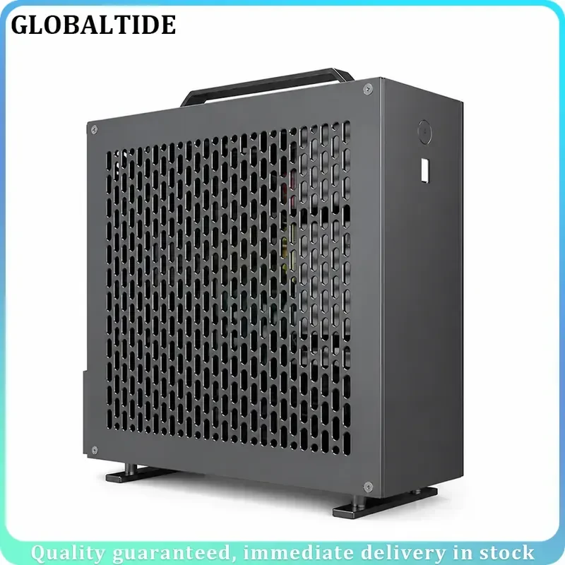 5 Litre Mini ITX Chassis A24 V5 2.0 Dual Slot Single Display 1U Power Supply with Double Chamfer