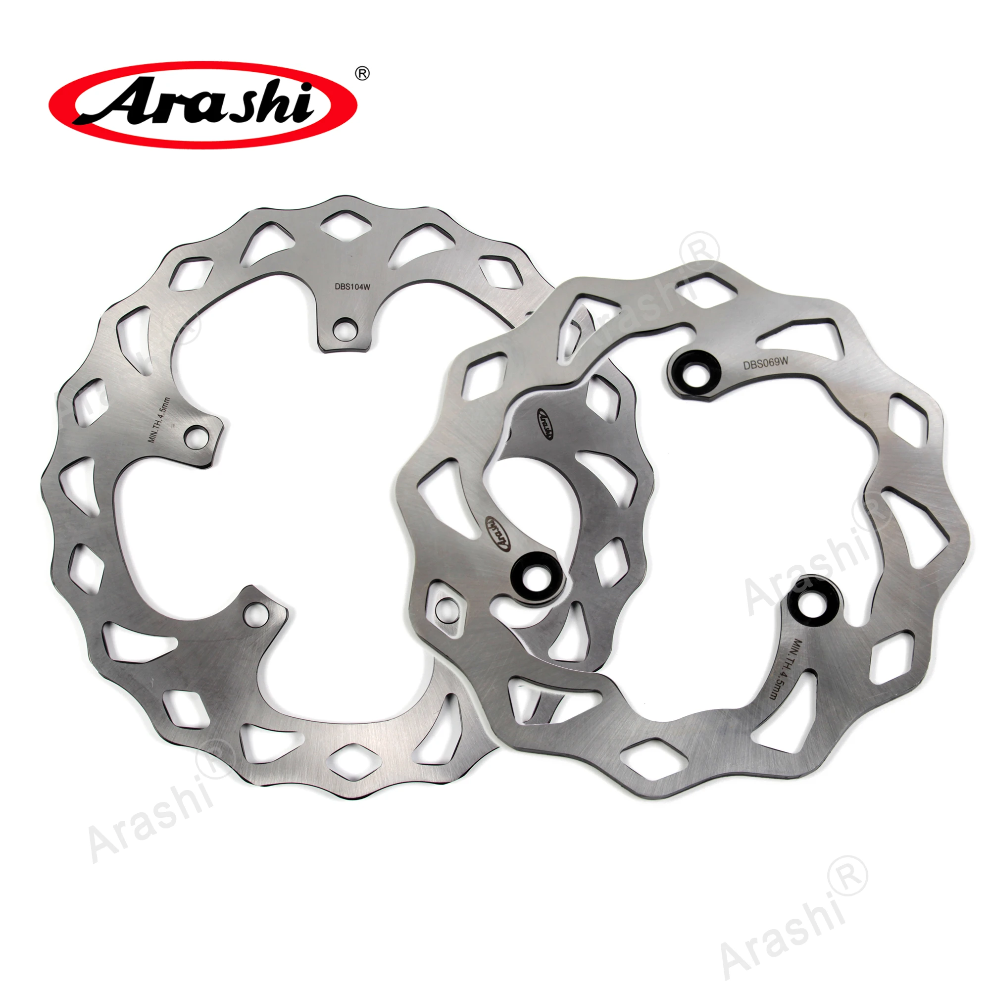 

Arashi CNC Front Brake Disc Rotor Disk Set For KAWASAKI NINJA 300 / EX300 300 2013 2014 2015 2016 2017 / SE 300 2013-2016